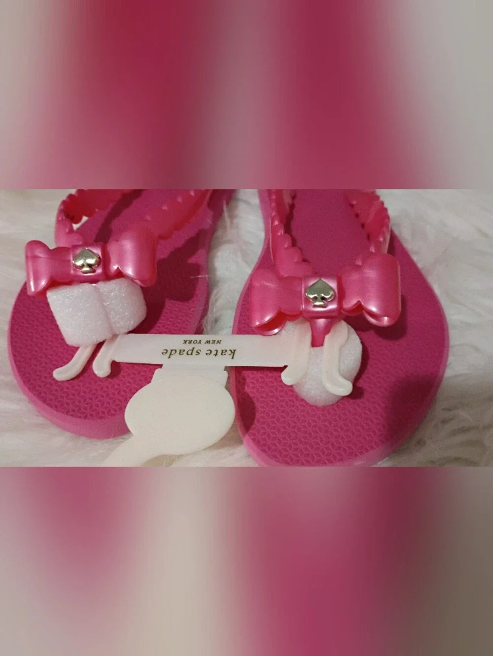 kate spade Pink Women's Flip Flop Sandals